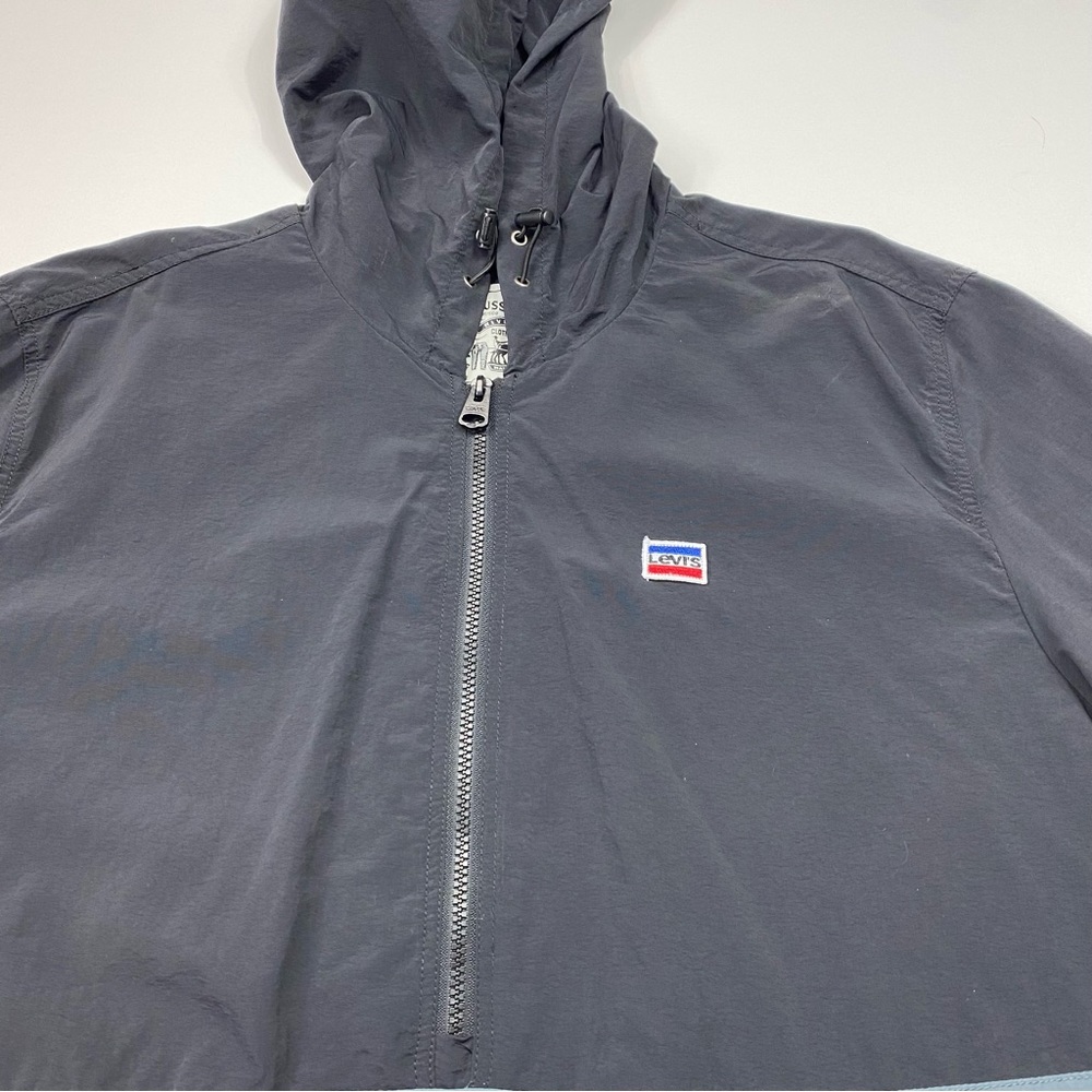Men’s Levi’s Strauss & Co. 1/2 Zip Pullover Windbreaker Size 2XL - Picture 2 of 5